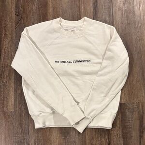 Spiritual Gangster White Crewneck Sweater